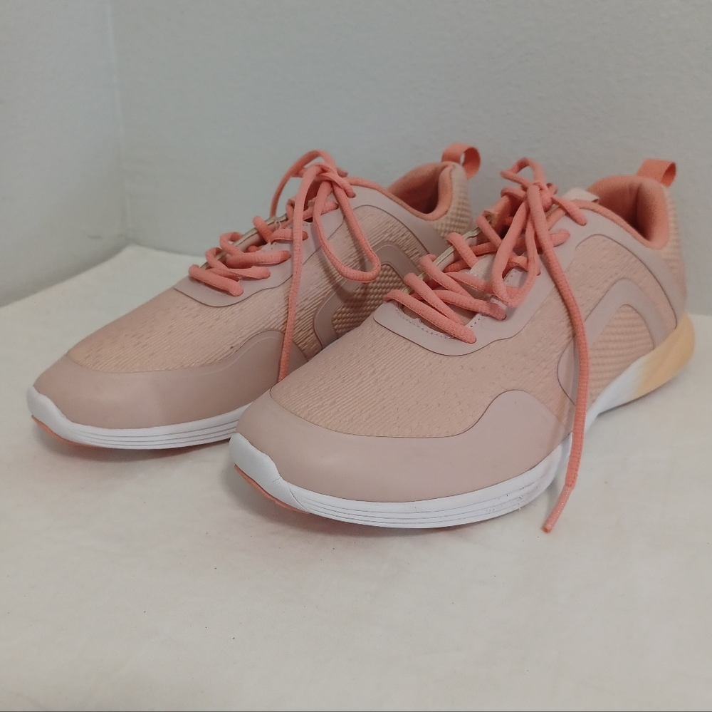 Vionic Jojo Ombre Sneakers Comfort Lace Up Rose Size 8.5